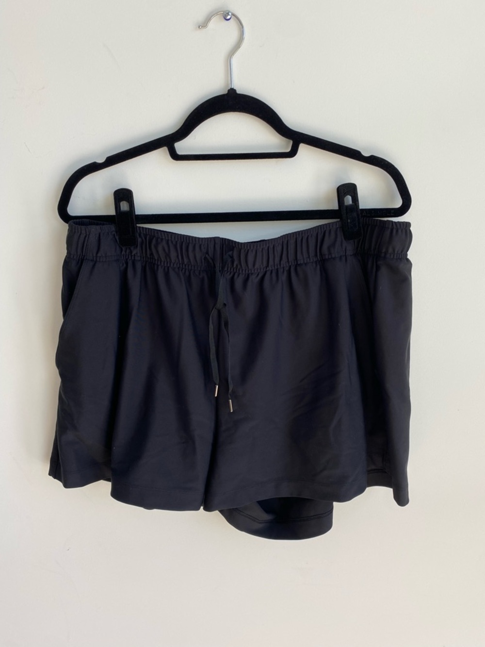 Old Navy Black Athletic Shorts with Drawstring